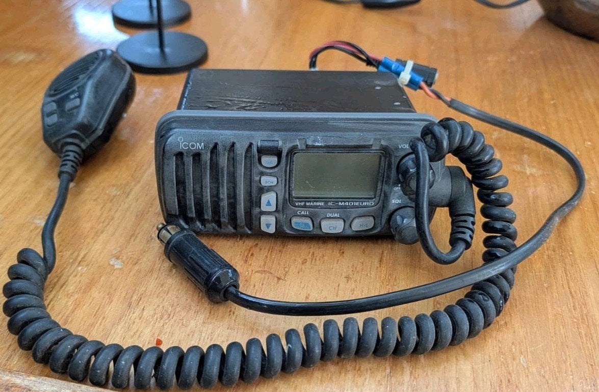 Icom IC M401EURI marifoon waterdicht, Ophalen of Verzenden, Communicatie