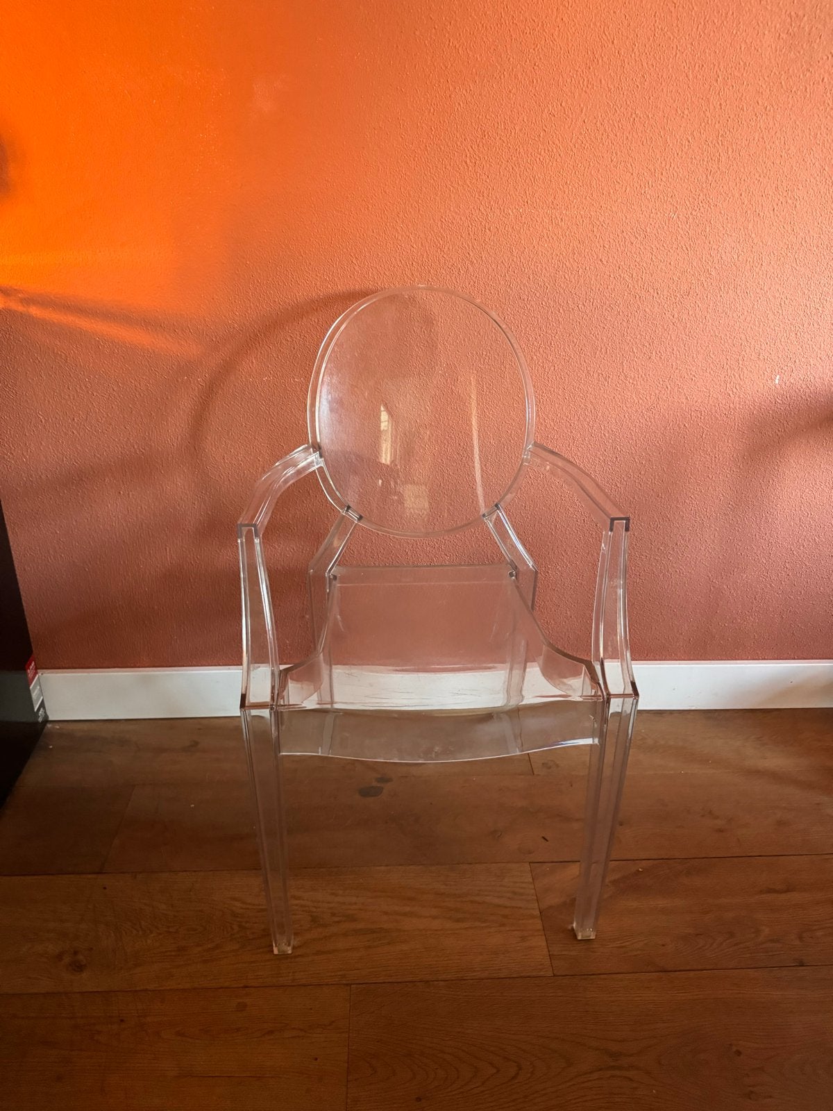 Kartell Louis Ghost stoel - Transparant design, Kunststof, Gebruikt, Overige kleuren, Ophalen of Verzenden