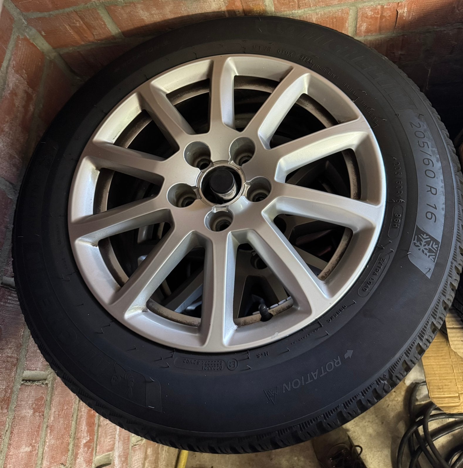 Audi a4 originele velgen + winterbanden, Ophalen