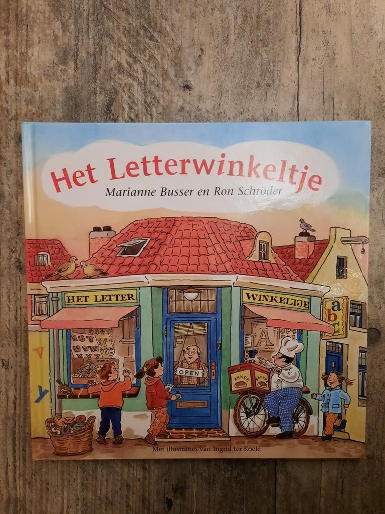 Prentenboek: Het letterwinkeltje, Ophalen of Verzenden, Zo goed als nieuw, Fictie algemeen
