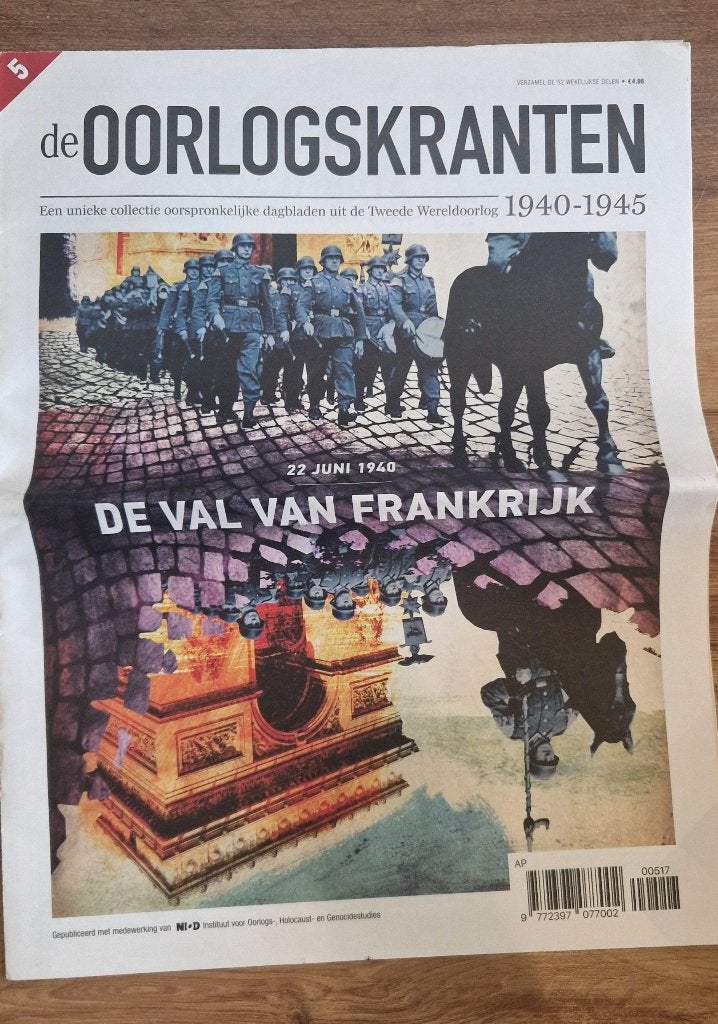 Oorlogskranten : set van 5 uit de serie, Boeken, Ophalen of Verzenden, Tweede Wereldoorlog, Nieuw, Overige onderwerpen