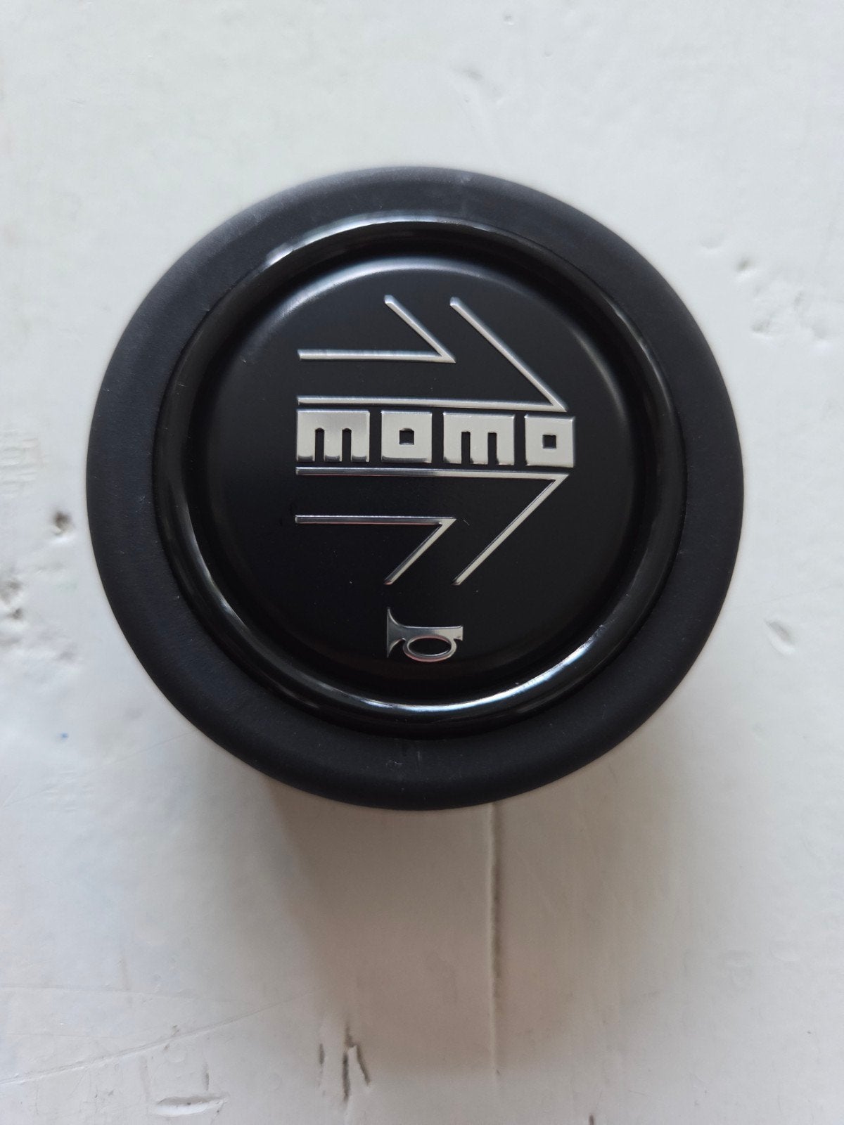MOMO Claxon toeter horn zwart als nieuw, Ophalen of Verzenden, Nieuw
