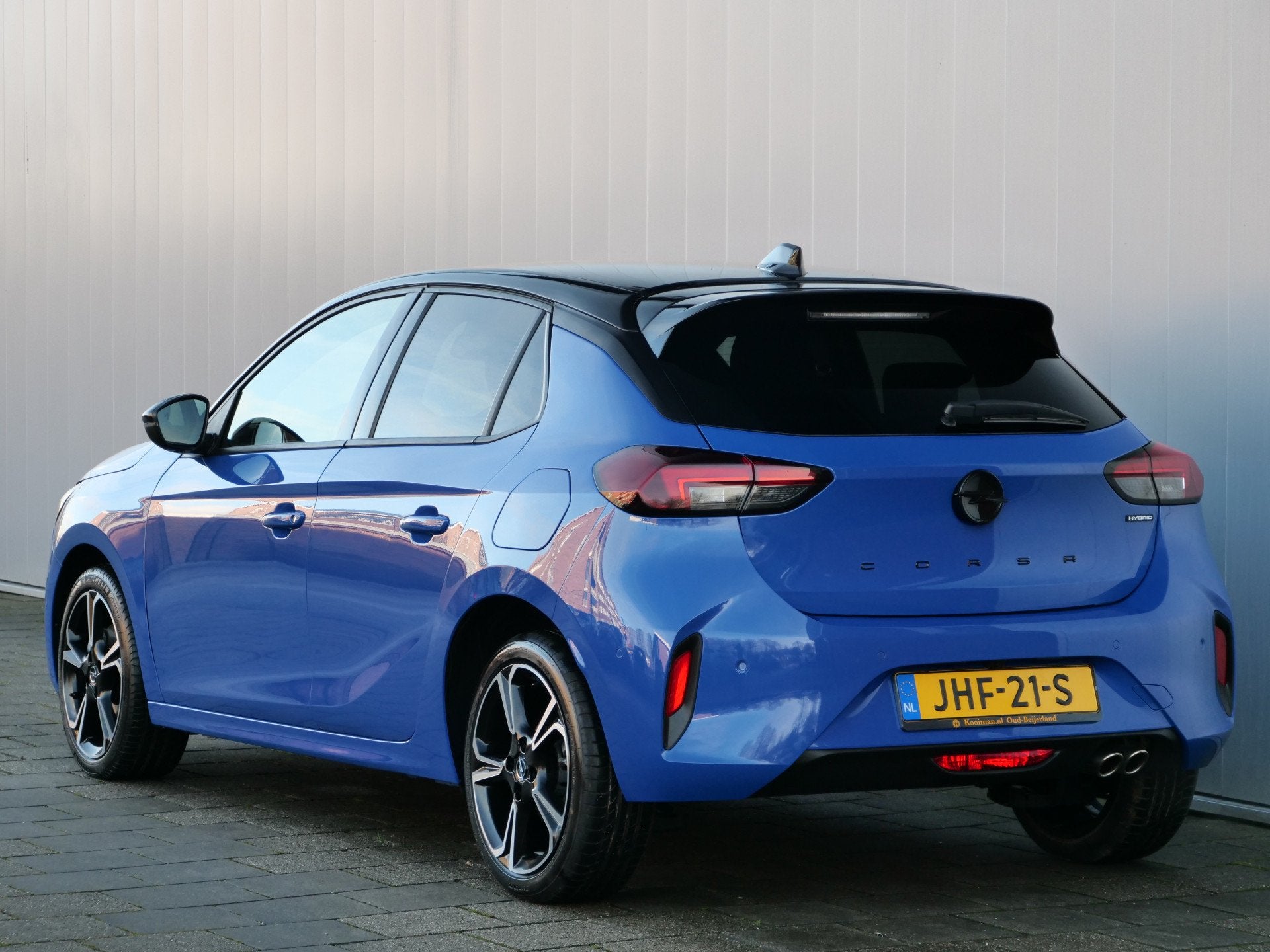 Opel Corsa 1.2 Turbo Hybrid 130 Pk Automaat DAB / Apple Carp, Auto's, Opel, Stof, 1199 cc, Blauw, 610 kg