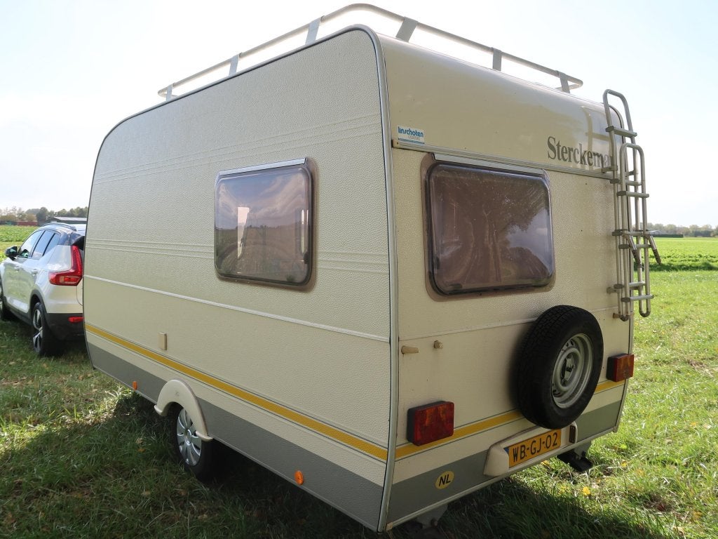 KOOPJE: Sterckeman Newstar 390 T / 5-persoons / stapelbed, Caravans en Kamperen, Dwarsbed, Sterckeman, Bedrijf, Treinzit
