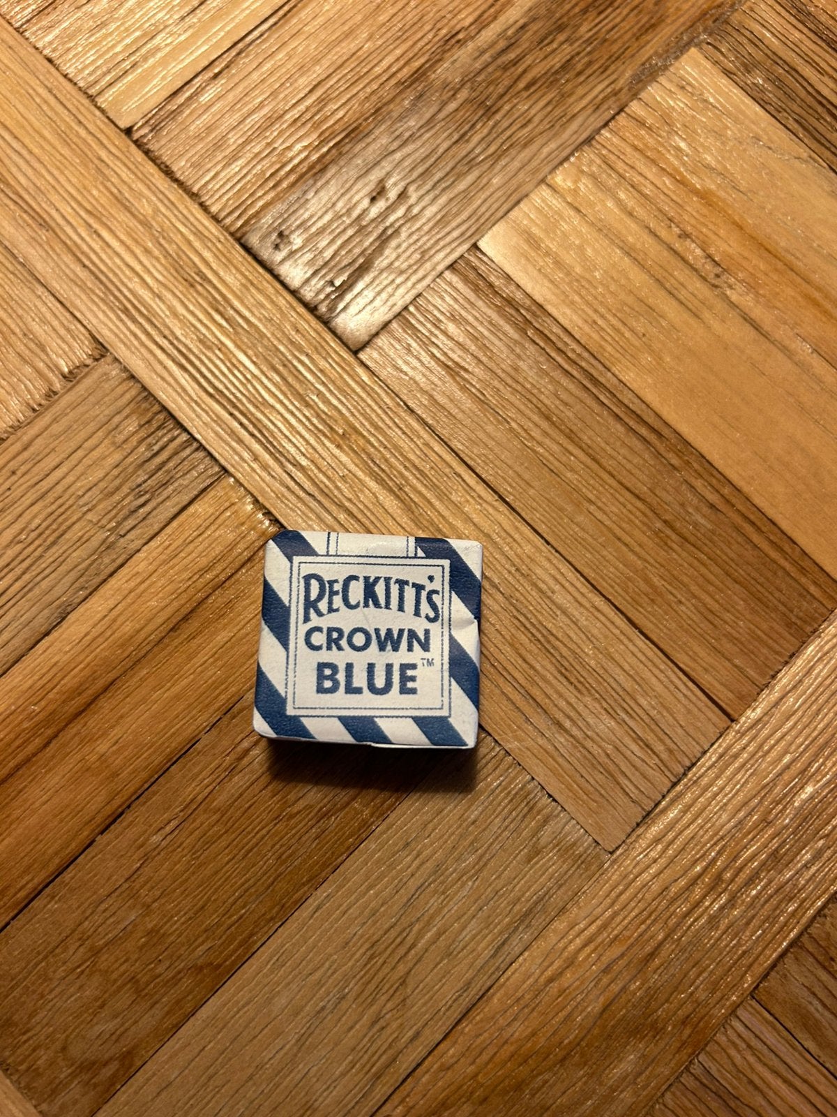 Reckitt’s Crown Blue - Blauwsel blokjes 5 gram, Ophalen of Verzenden, Zo goed als nieuw, Overige