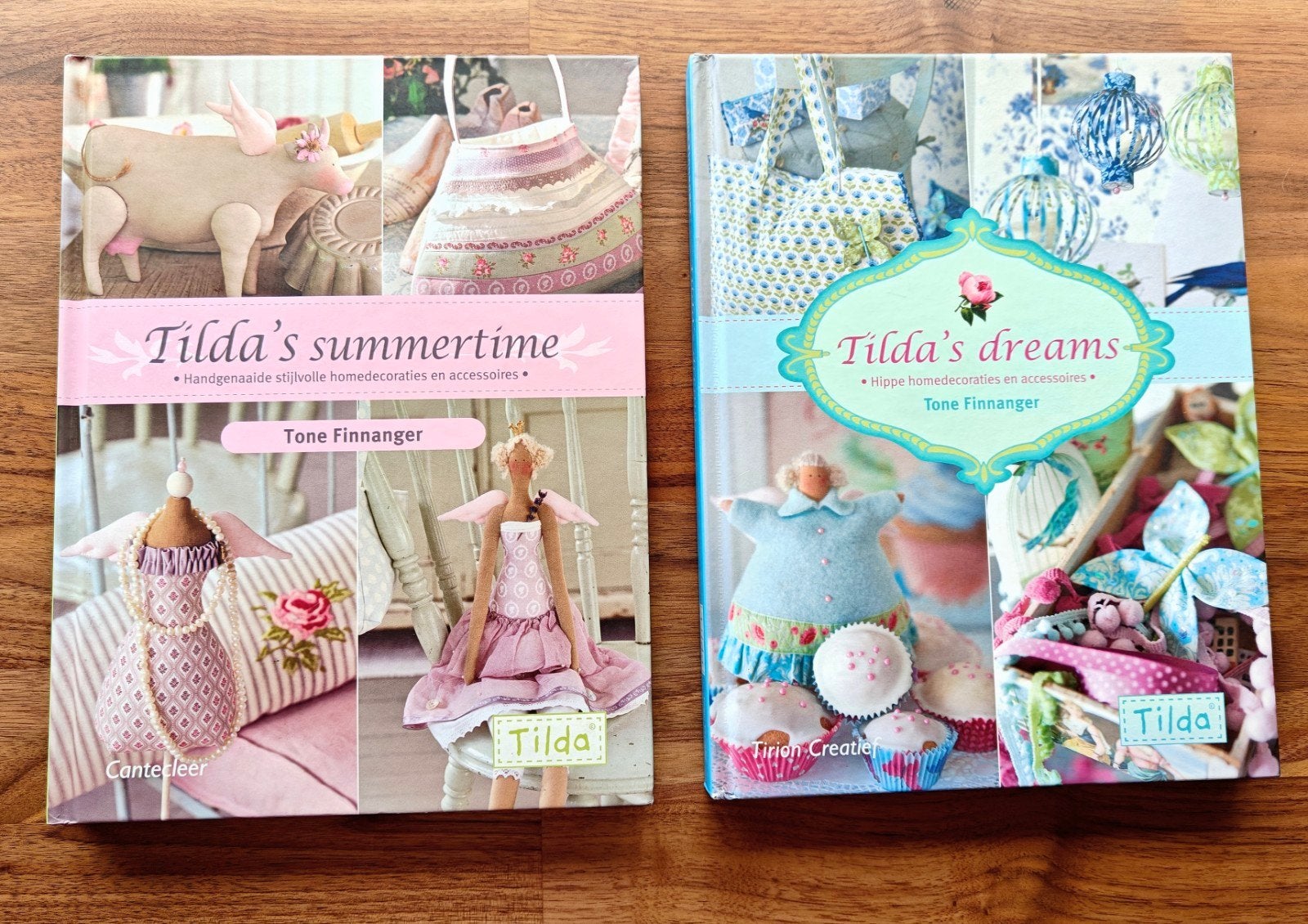 Tilda's summertime en Tilda's dreams, Ophalen of Verzenden, Zo goed als nieuw, Borduren en Naaien, Tone Finnanger