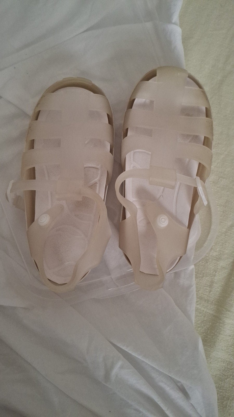 waterschoenen maat 25/26 wit/doorzichtig, Ophalen, Jongen of Meisje, Zwemschoenen