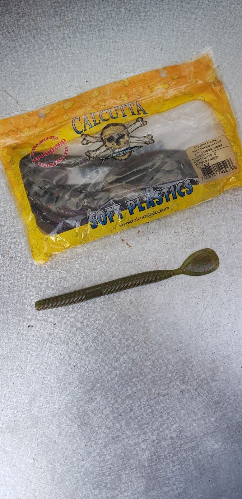 calcuta shads  10 stuks zeebaars softbait roofvis, Ophalen of Verzenden, Nieuw, Overige typen