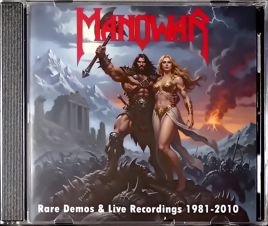 Manowar - Rare Demos & Live Recordings 1981-2010 CD, Ophalen of Verzenden, Zo goed als nieuw, Heavy metal, Album