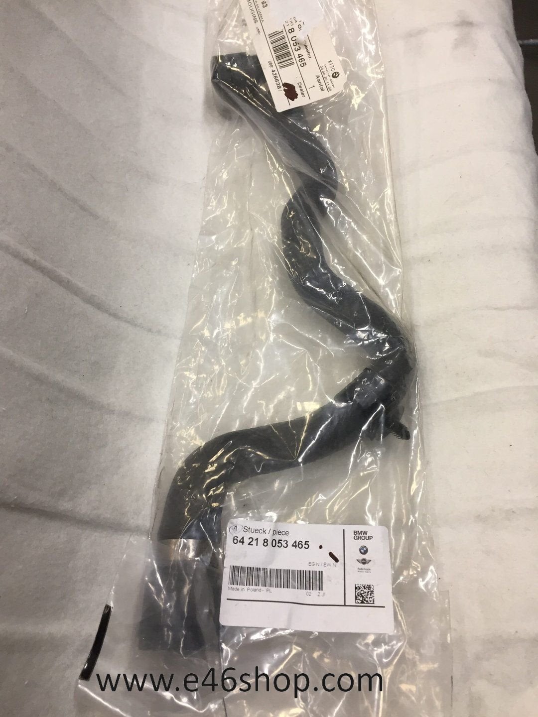 Koelslang BMW X3 M X4 M oe 64218053465 org bmw nieuw, -, -, Nieuw, Ophalen of Verzenden