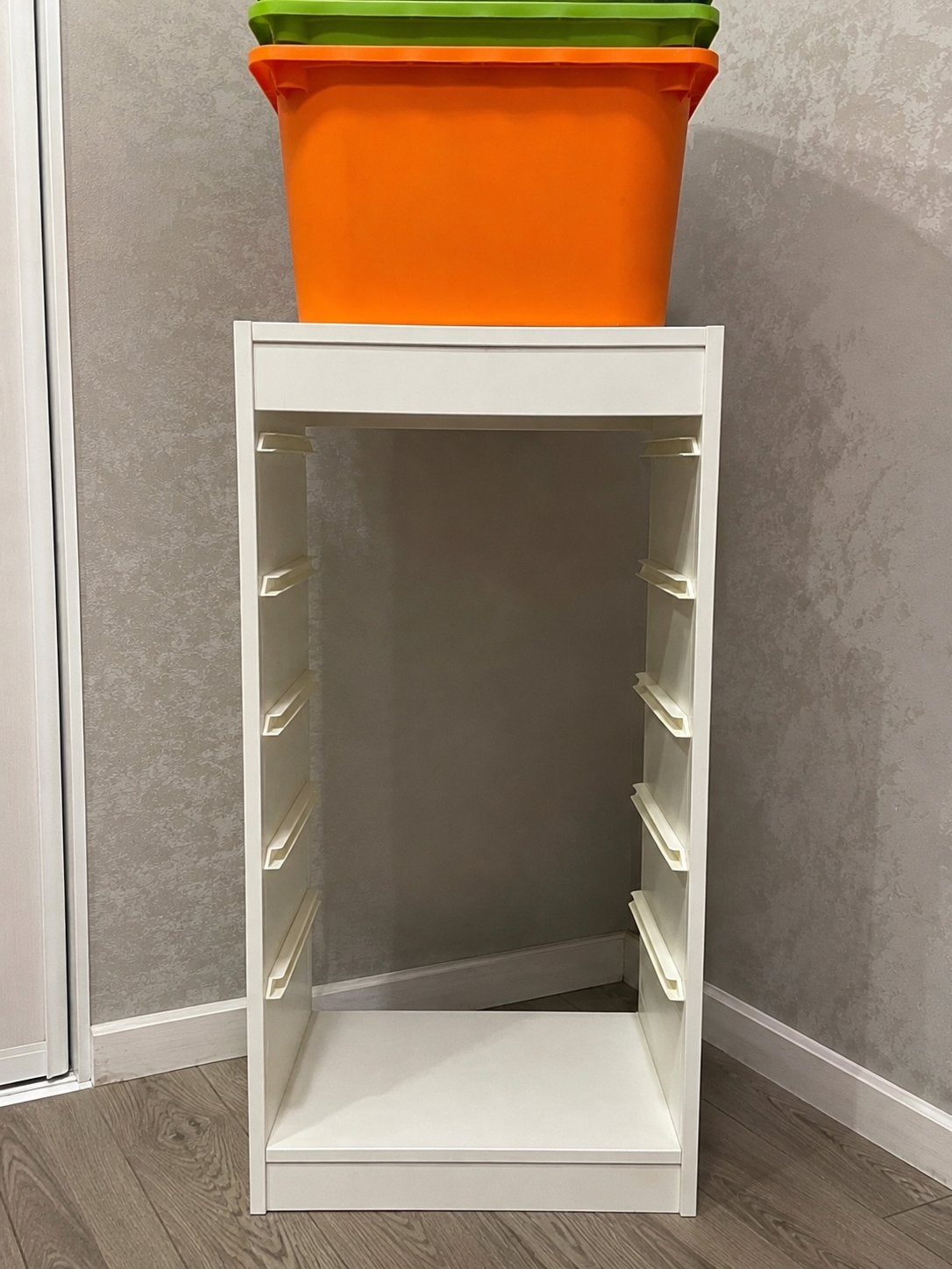 Ikea Trofast opbergkast wit - incl mandjes, Huis en Inrichting, Ophalen, Gebruikt