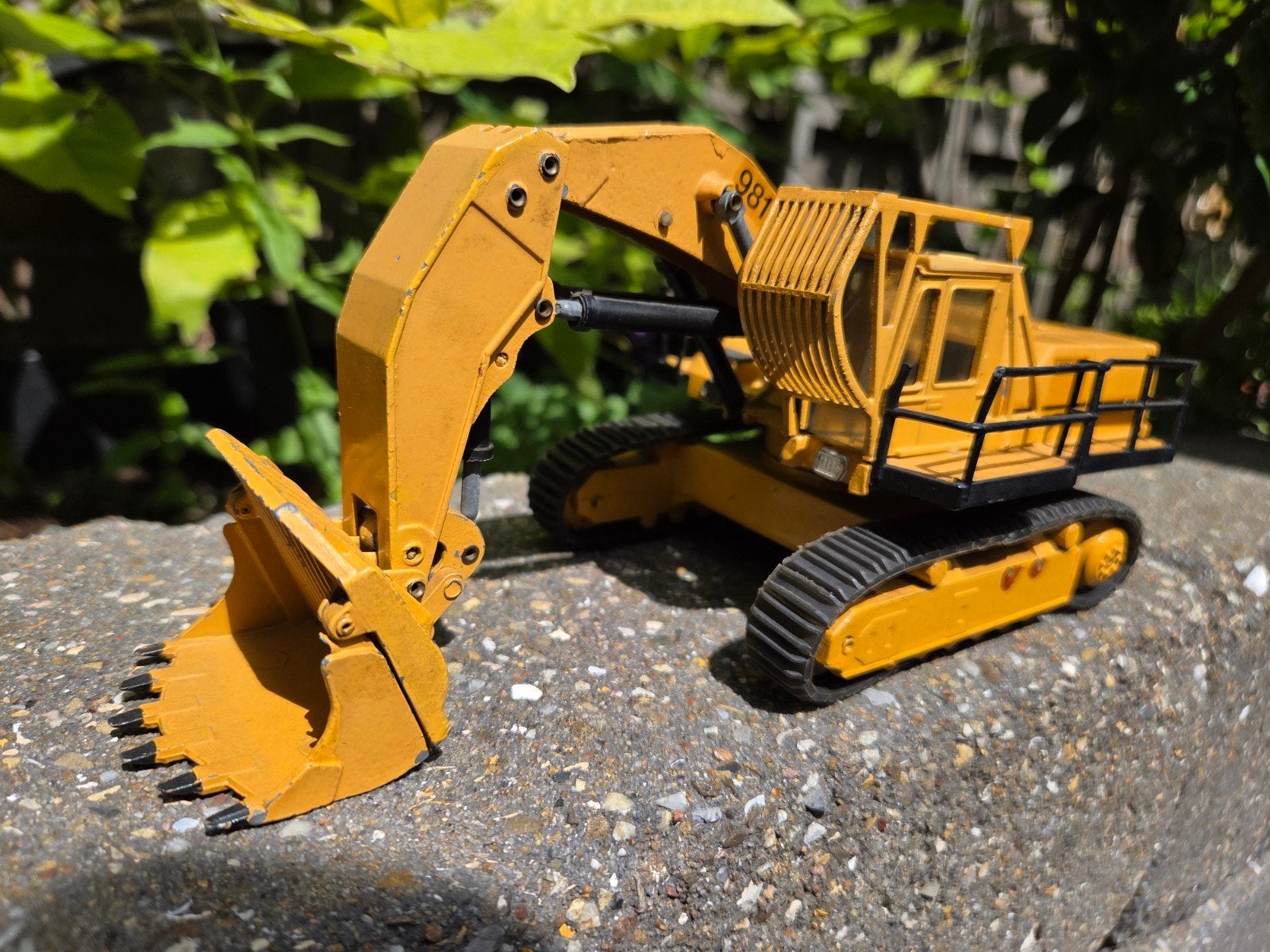 Sijam Liebherr 981HD shovel, Ophalen of Verzenden, Zo goed als nieuw, Hijskraan, Tractor of Landbouw, Overige merken