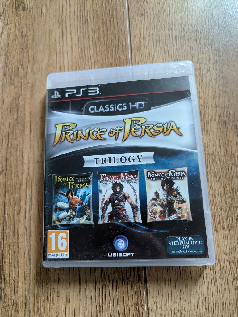 PS3 Spel - Prince of Persia Trilogy Classics HD, Avontuur en Actie, 1 speler, Ophalen of Verzenden, Zo goed als nieuw