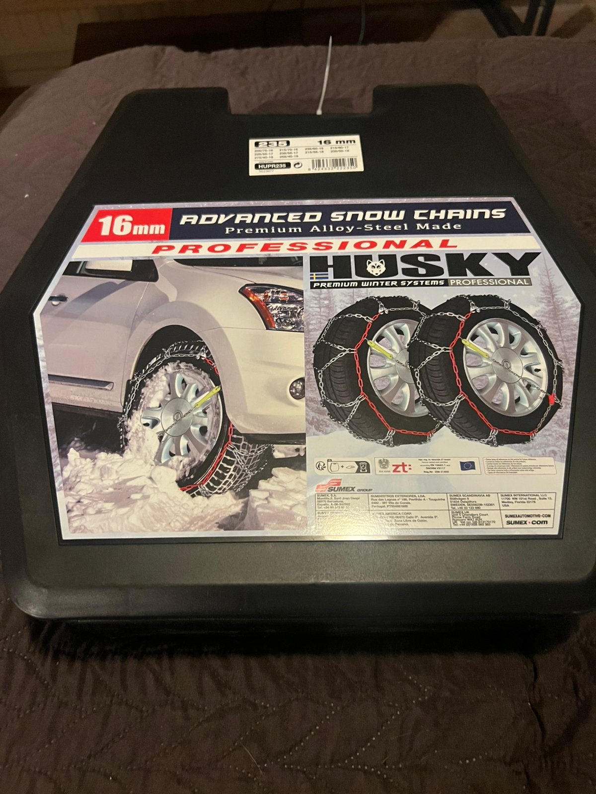 Husky Professional HUPR235 sneeuwkettingen, Ophalen, Zo goed als nieuw