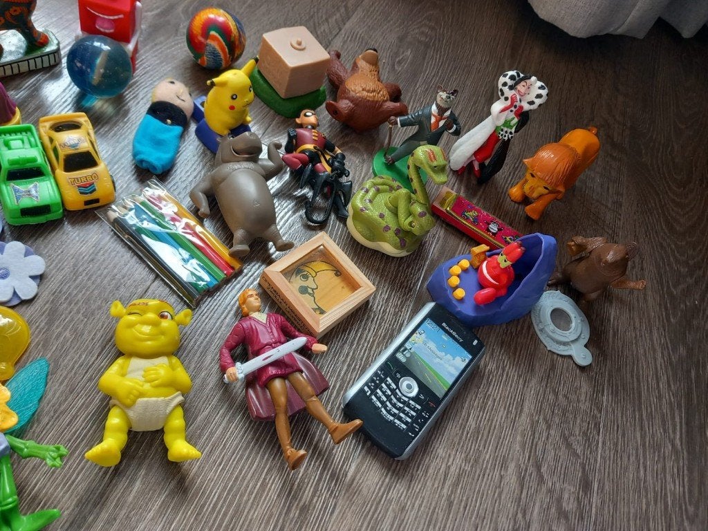Van allerlei kleine dingen, van auto tot poppetjes, Verzamelen, Ophalen of Verzenden, Gebruikt