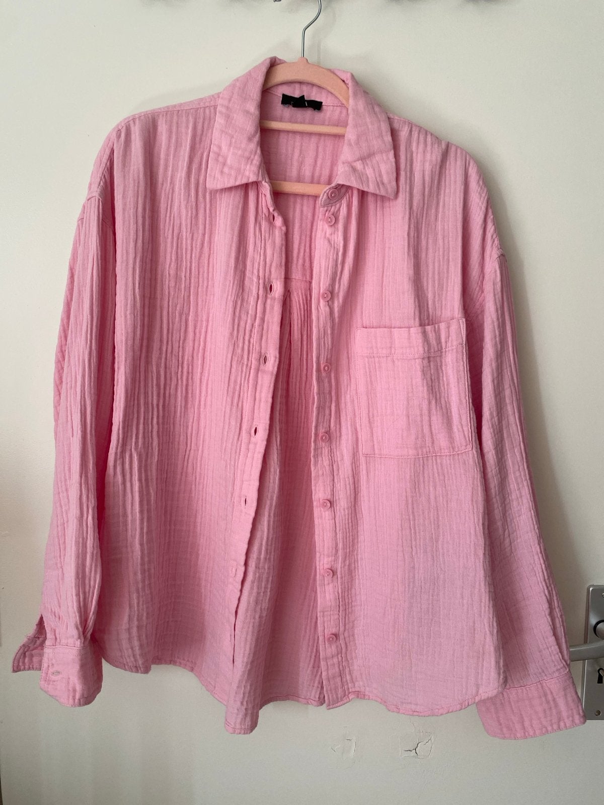 C&A mousseline blouse maat 38, Ophalen of Verzenden, Zo goed als nieuw, Maat 38/40 (M), Roze