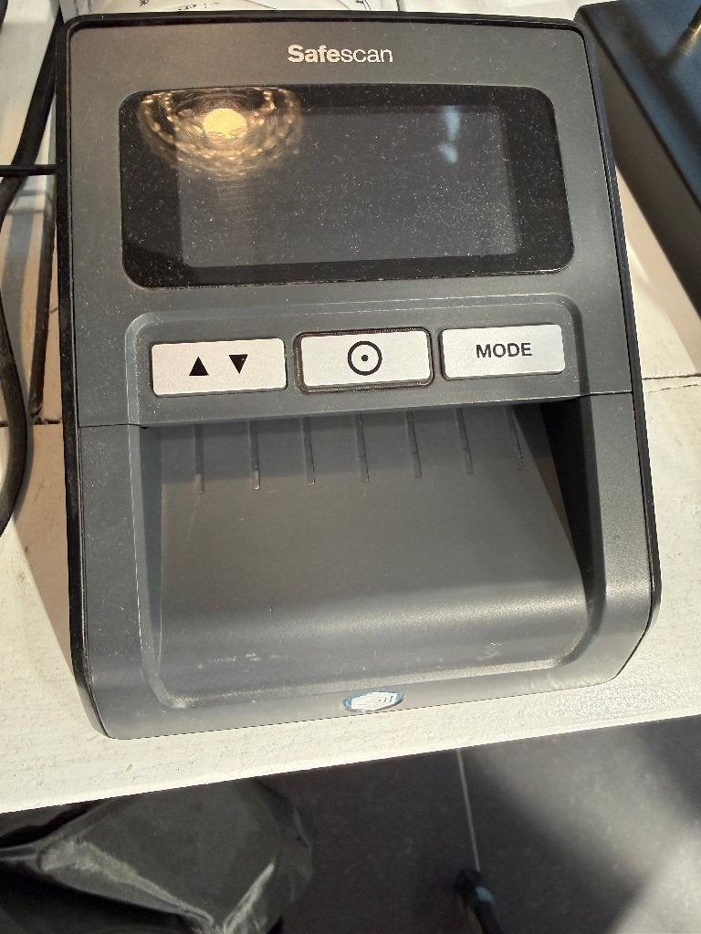 Safescan 155i vals geld detector geld teller, Ophalen, Valsgelddetector