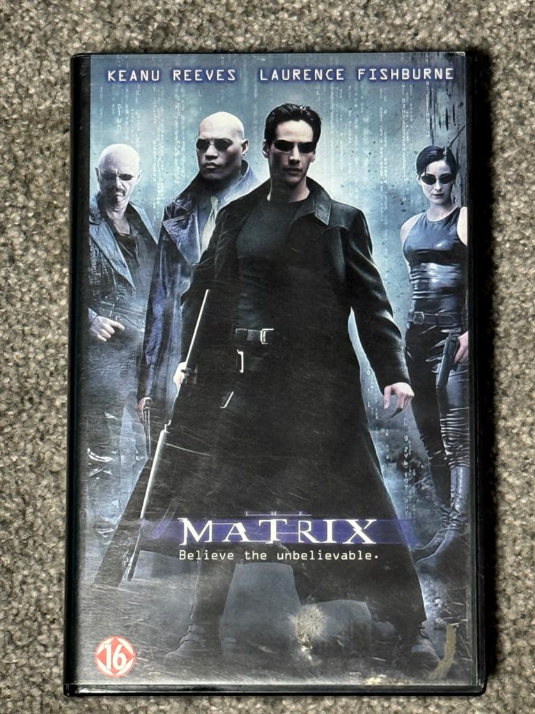 VHS - The Matrix, Cd's en Dvd's, VHS | Film, Gebruikt, Vanaf 16 jaar, Ophalen of Verzenden