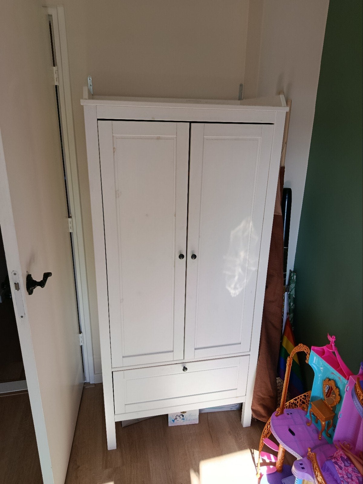 IKEA hemnes kast met planken en lade, Huis en Inrichting, Kasten | Kledingkasten, Ophalen, Gebruikt, Met deur(en), 50 tot 100 cm