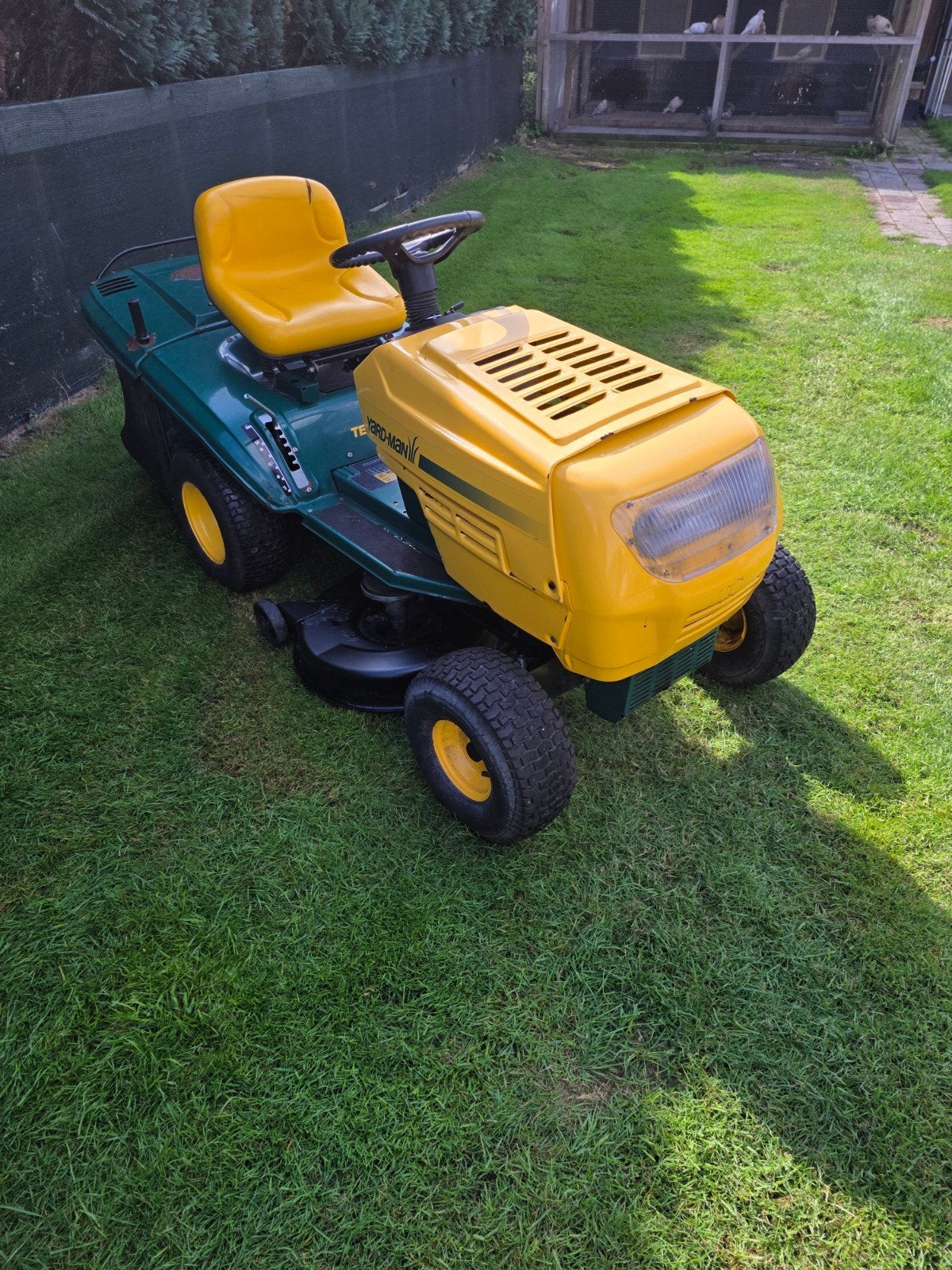 zitmaaier yard man mtd 12.5 pk met opvangbak, Ophalen of Verzenden, Gebruikt, 50 cm of meer