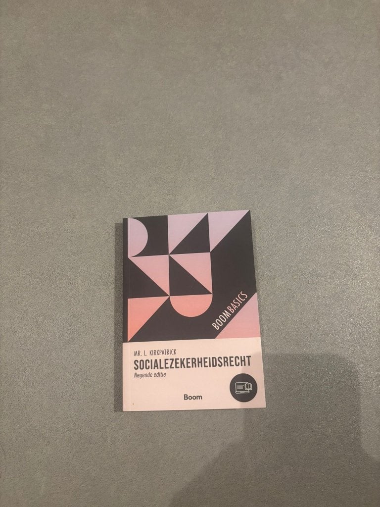 Socialezekerheidsrecht (MR. L. Kirkpatrick), L. Kirkpatrick, Zo goed als nieuw, Beta, HBO