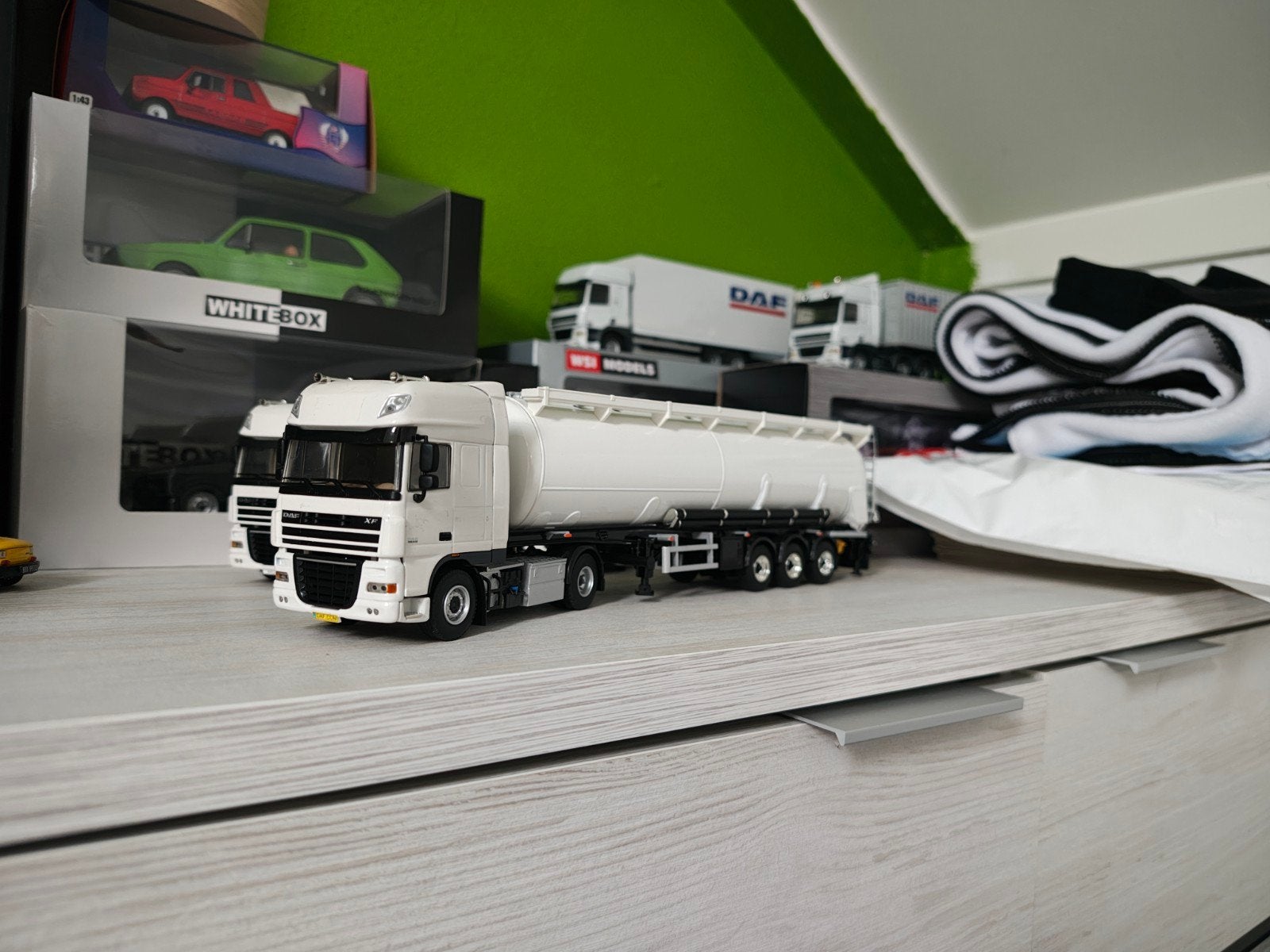 WSI Daf XF105 met silo, Ophalen of Verzenden, Zo goed als nieuw, Bus of Vrachtwagen, Wsi