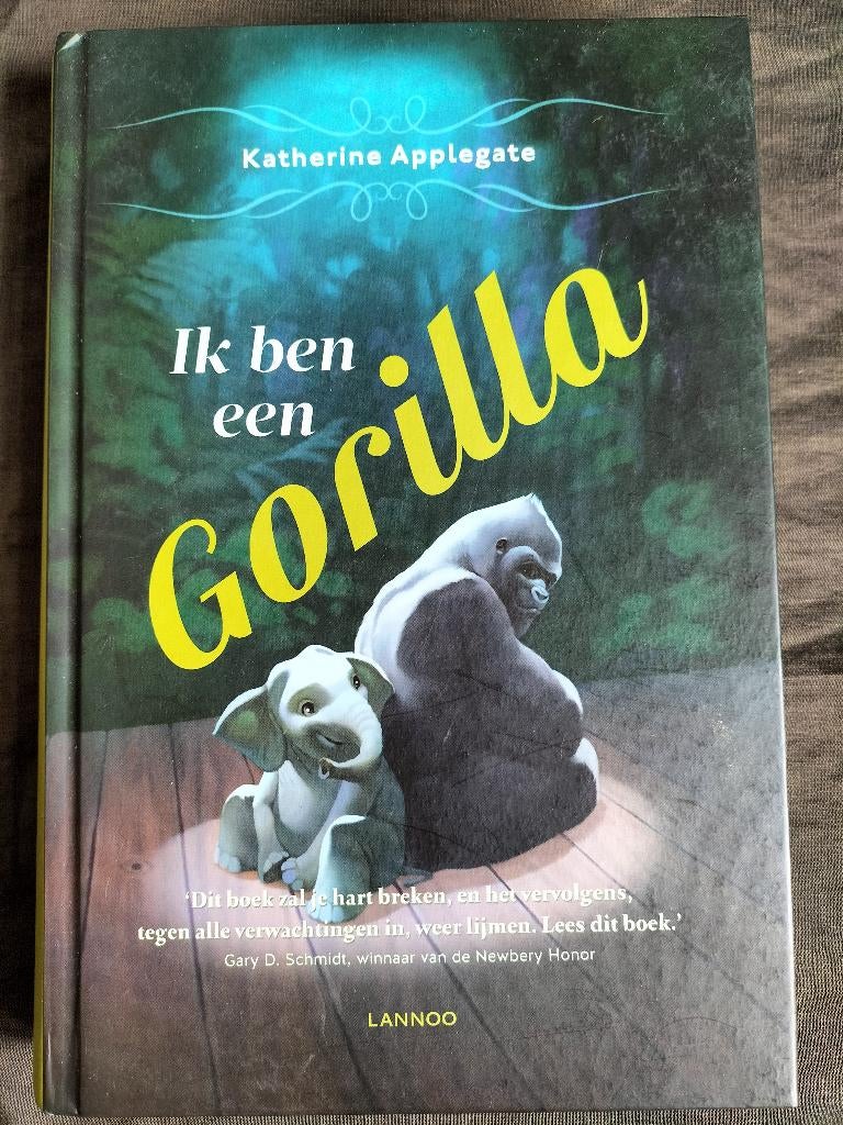 Katherine Applegate - Ik ben een gorilla, Boeken, Ophalen of Verzenden, Zo goed als nieuw, Katherine Applegate, Fictie algemeen