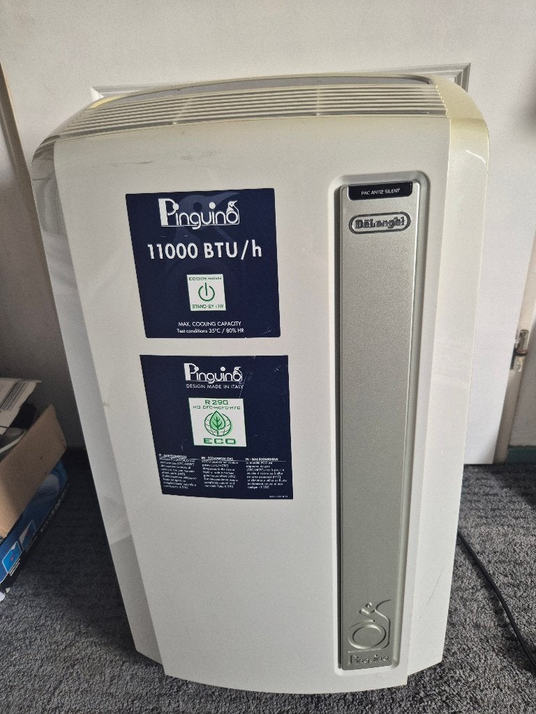 prima mobiele airco de'longhi, Ophalen, Timer, Minder dan 60 m³, 3 snelheden of meer