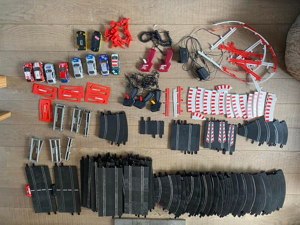 NINCO Ultimate Rally Racebaan Set met veel Extra Onderdelen, Kinderen en Baby's, Speelgoed | Racebanen, Elektrisch, Ophalen, Overige merken