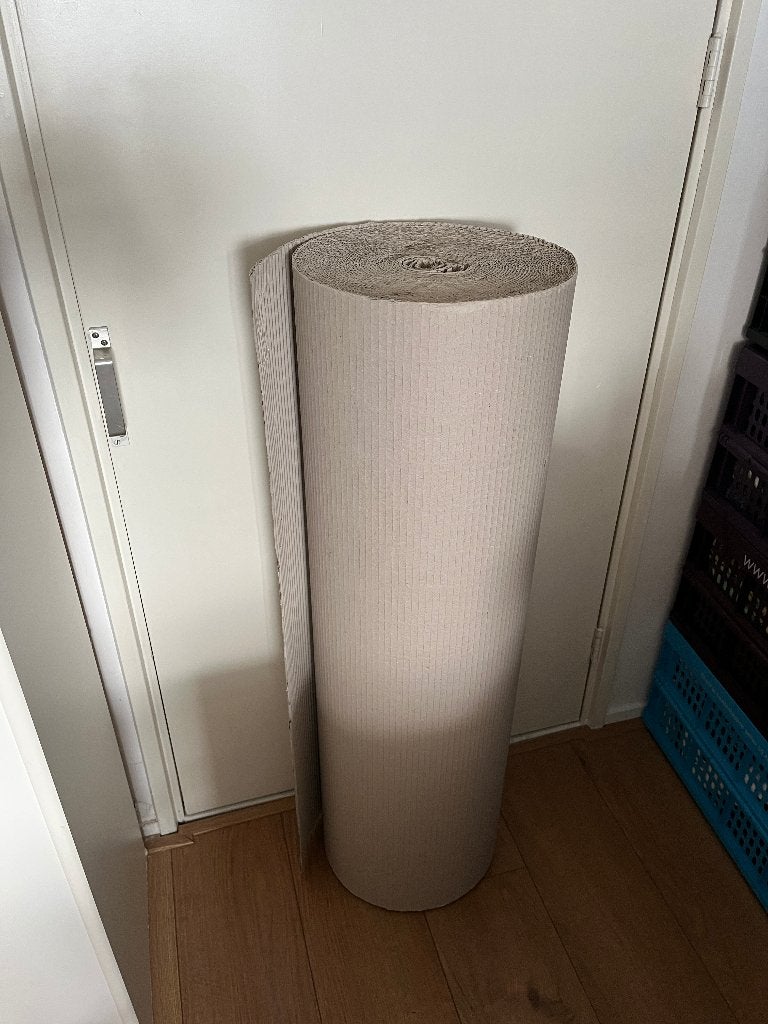 Grote rol inpak golf karton, Ophalen, 100 cm of meer, Overige typen, Nieuw