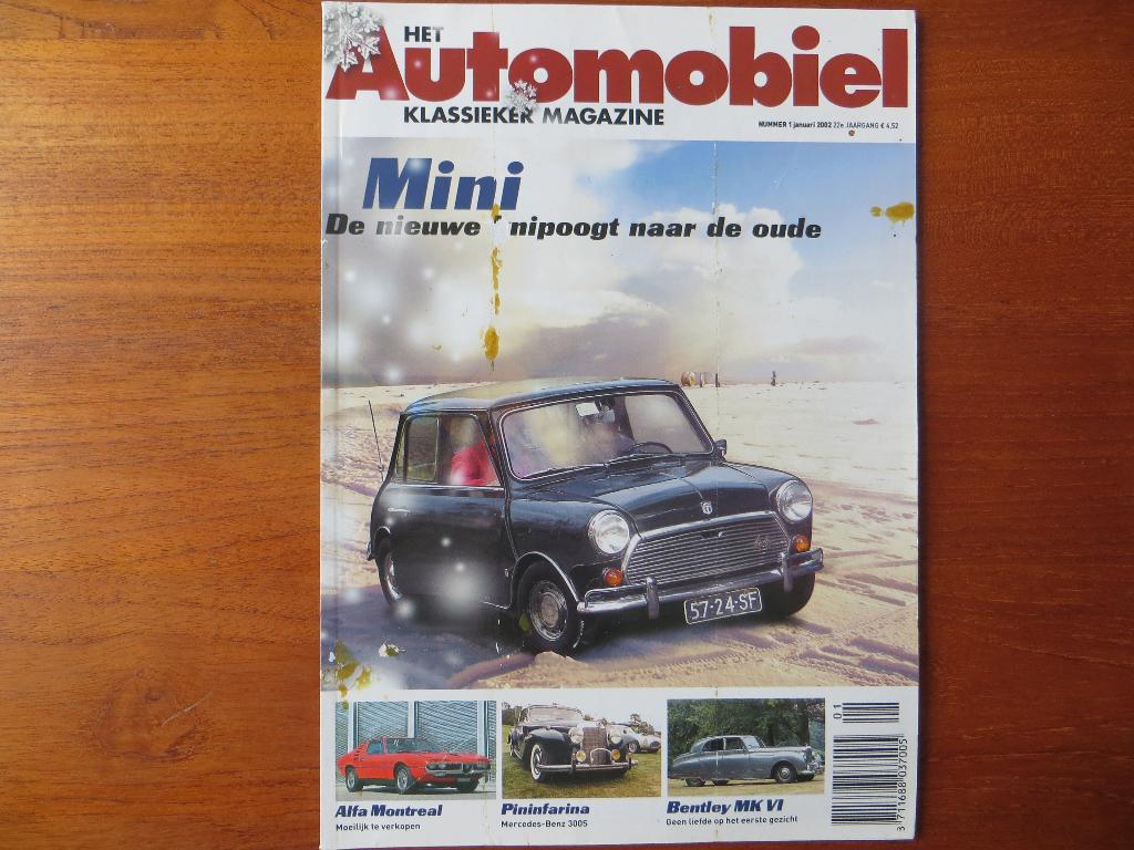 Automobiel 1 2002 Alfa Romeo Montreal, Mini, MB 300s, Ophalen of Verzenden, Zo goed als nieuw, Alfa Romeo
