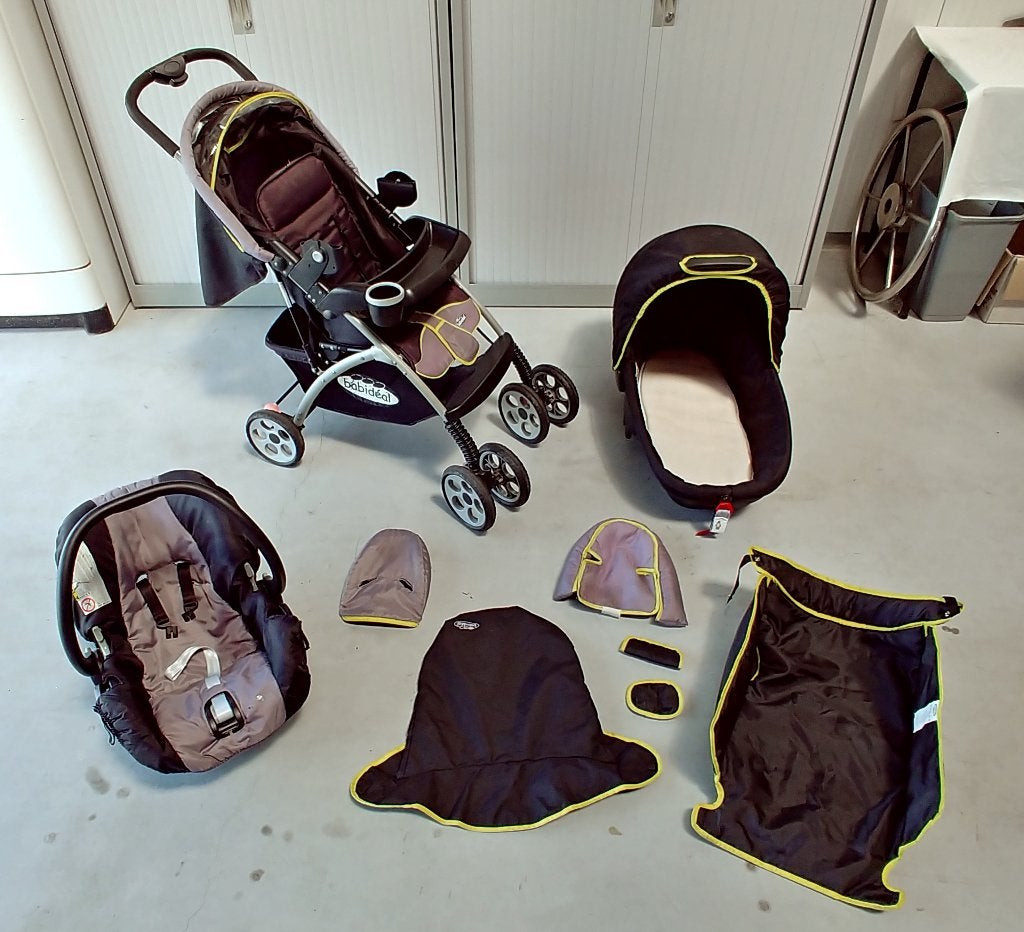 Babidéal Trio Pushchair kinderwagen buggy NIEUW !!, Ophalen of Verzenden, Zo goed als nieuw, Kinderwagen, Overige merken