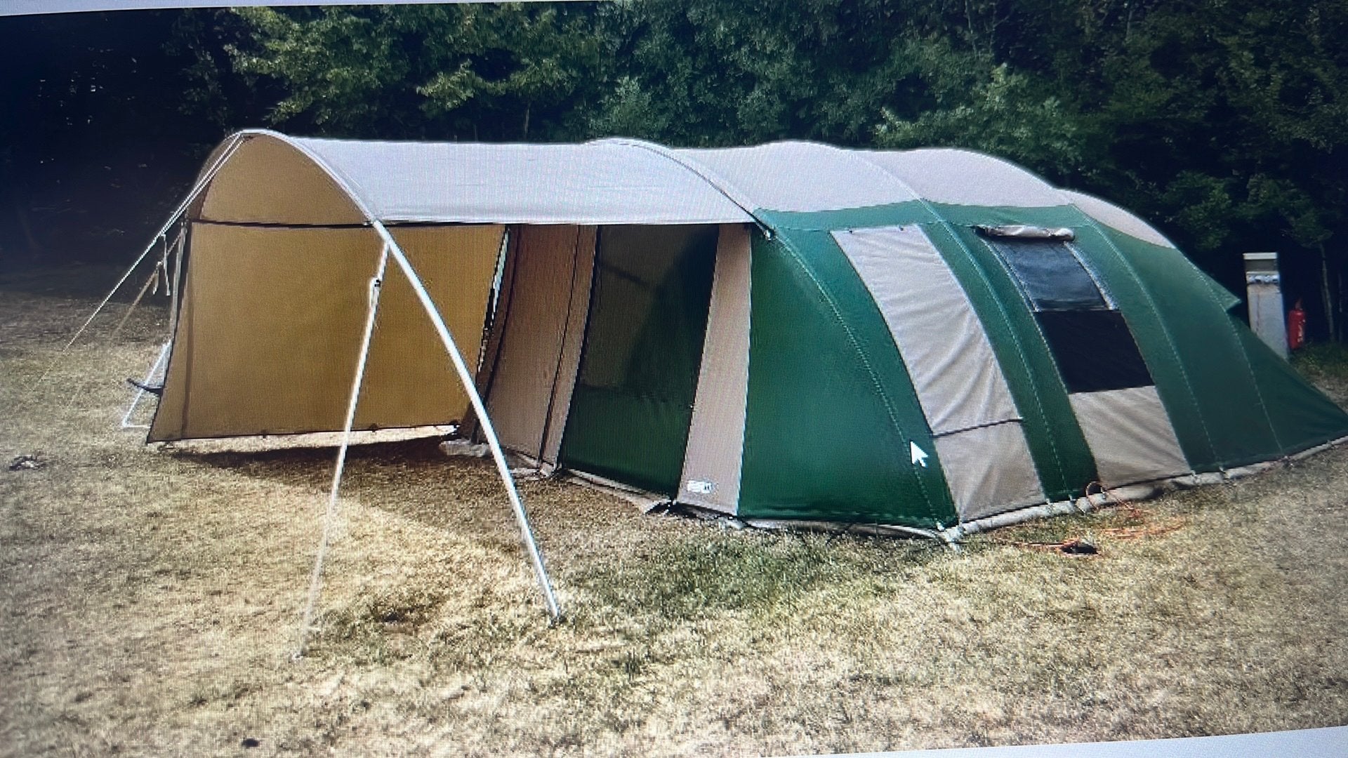 Bagagewagen en familie tunnel tent Falco zeearend, Ophalen, Gebruikt, Tot en met 6