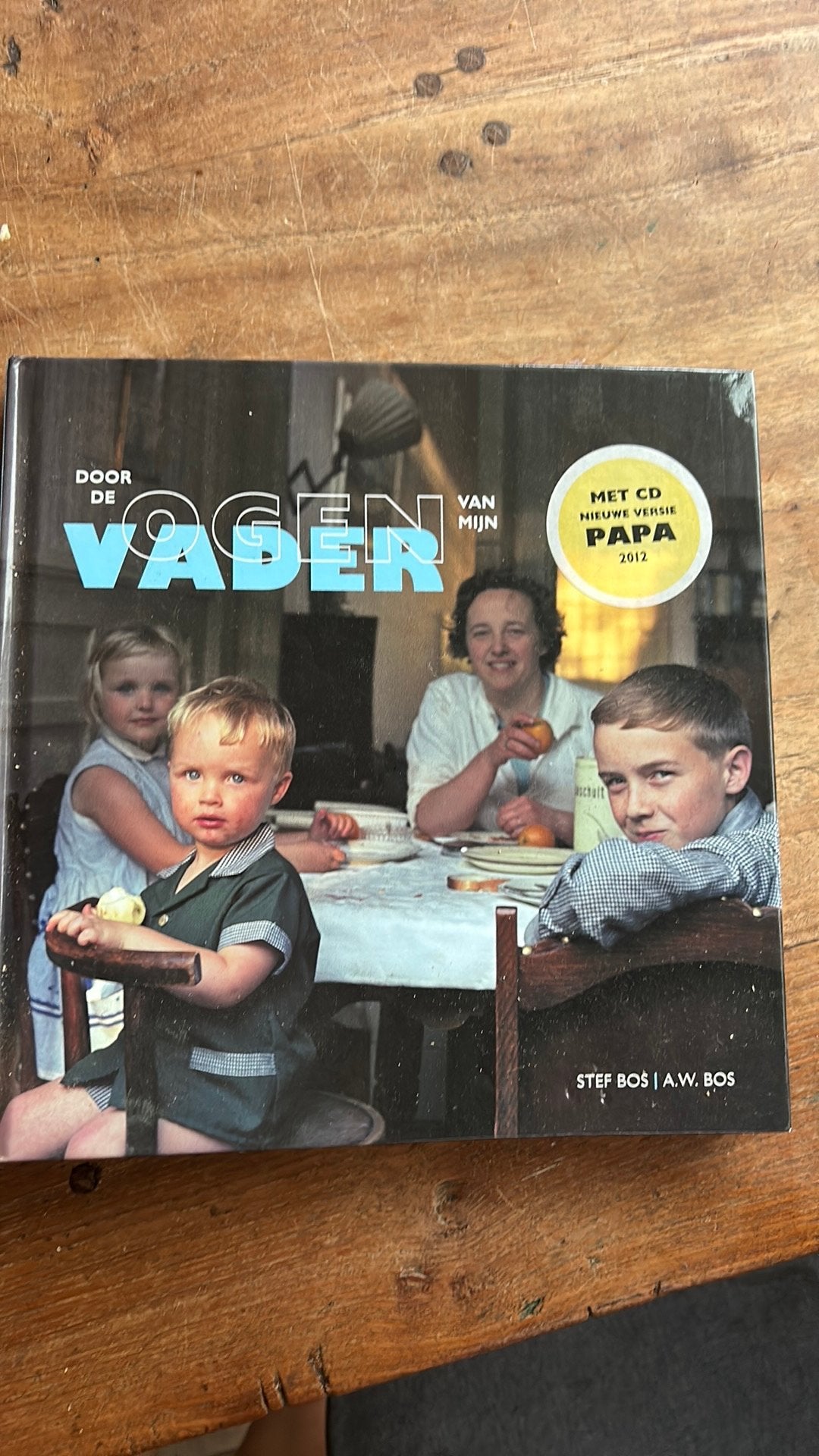 Stef Bos - Door de ogen van mijn vader, Ophalen of Verzenden, Gelezen, Stef Bos