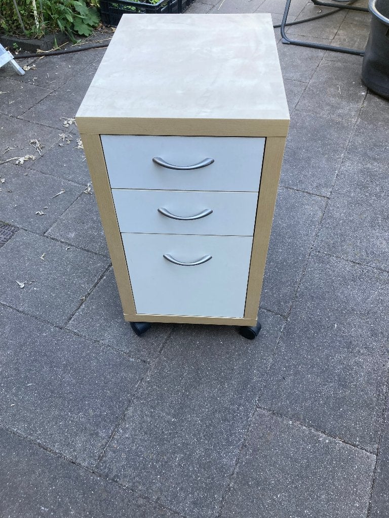 ladenblok, ikea, wit licht eiken, Ophalen, Overige typen, Gebruikt, Spaanplaat of MDF