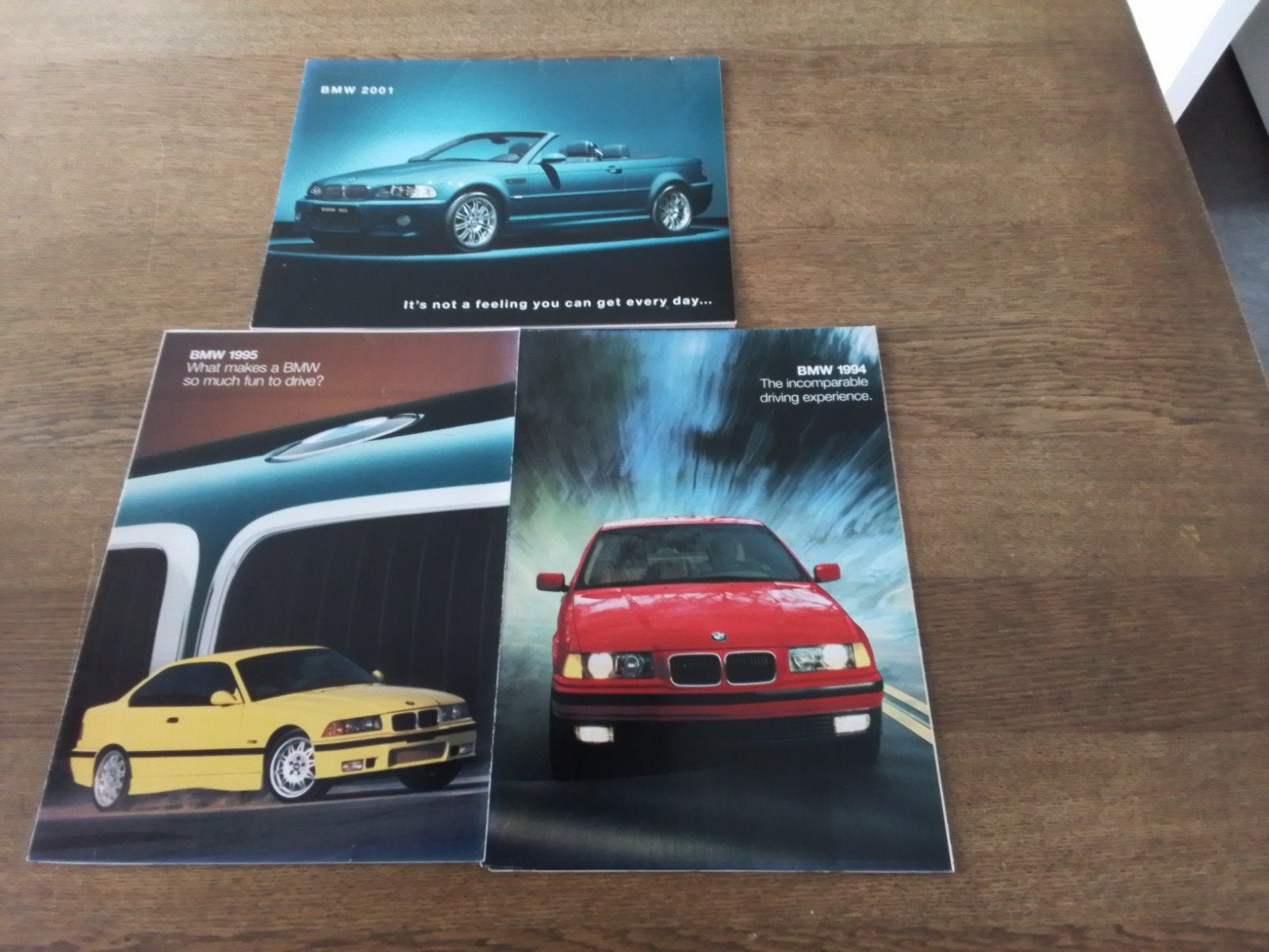 Verzamelfolders BMW 1994, 1995, 2001 USA, Ophalen of Verzenden, Zo goed als nieuw, BMW