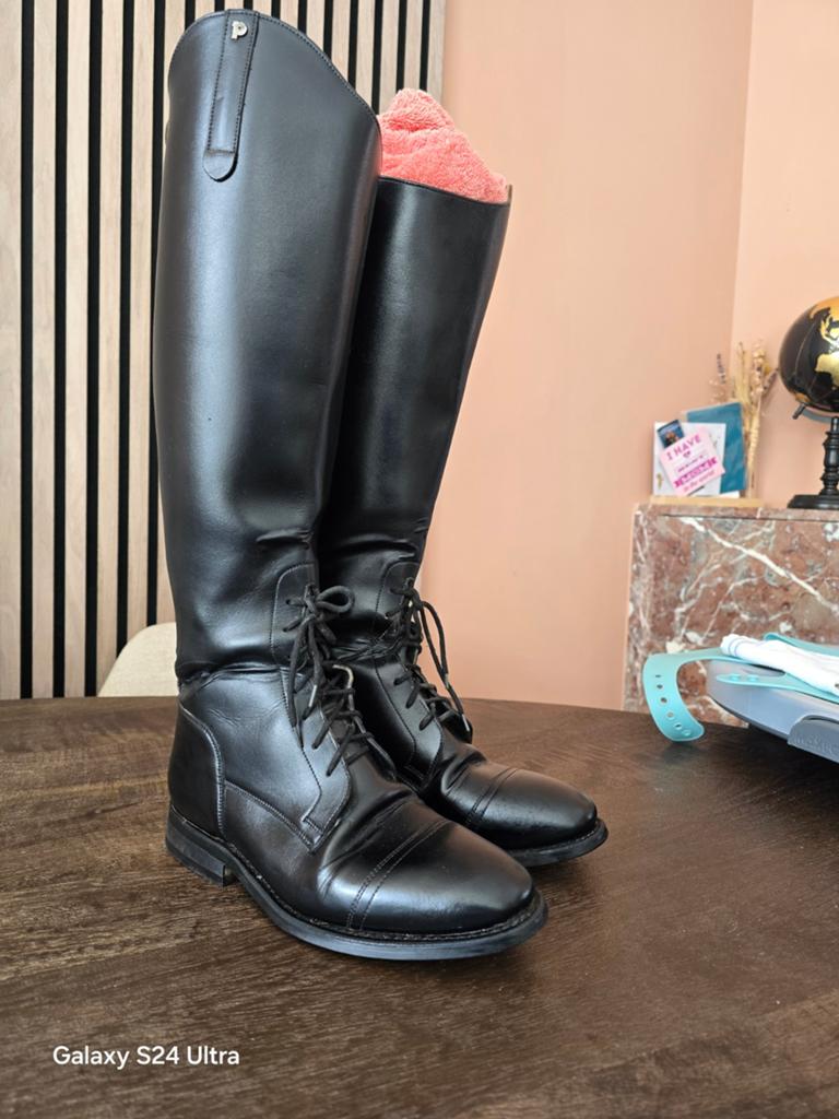 Petrie leren rijlaarzen maat 38,5, Dieren en Toebehoren, Paardrijkleding, Dressuur, Dames, Ophalen of Verzenden, Zo goed als nieuw