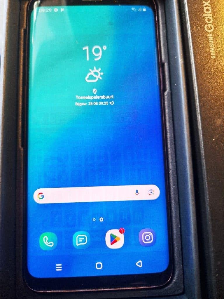 Samsung s9 Edge,oplader,doos, Ophalen of Verzenden
