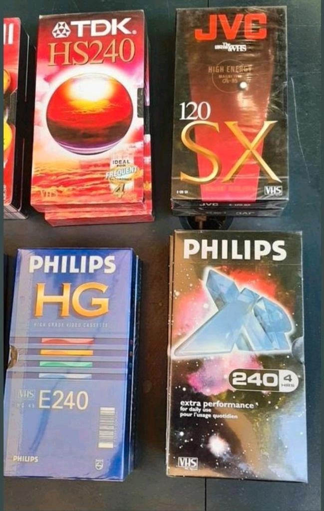 Partij van diverse VHS banden, waaronder Maxell, TDK, JVC, Alle leeftijden, Ophalen of Verzenden, Gebruikt, Overige genres
