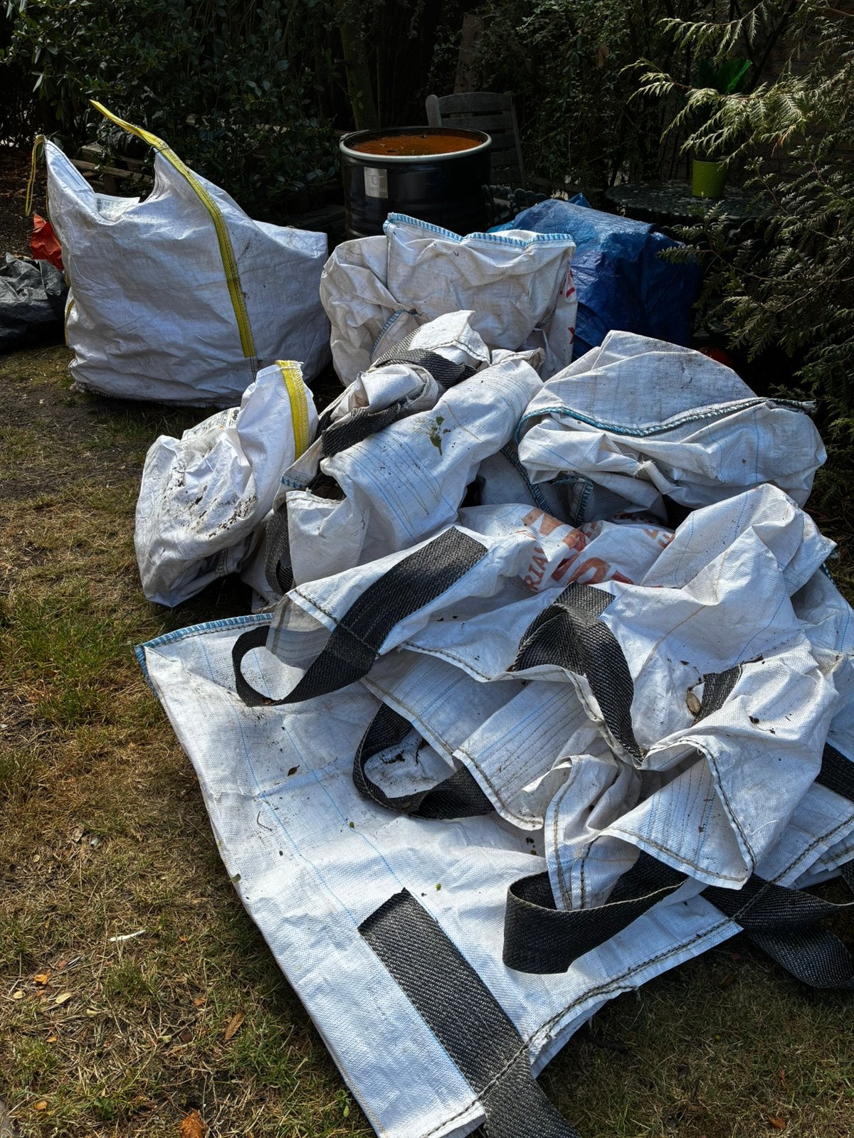 (Lege) Bigbag, 9 stuks, 60 cm of meer, Minder dan 35 cm, Ophalen of Verzenden, Doos