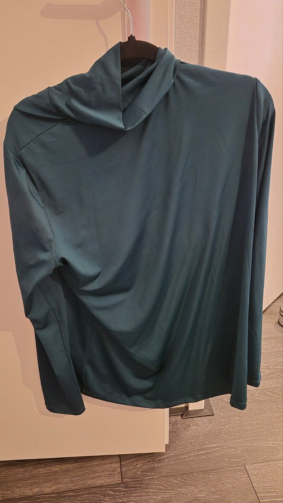 mooie donker groene col trui, Kleding | Dames, Truien en Vesten, Ophalen of Verzenden, Zo goed als nieuw, Maat 42/44 (L), Groen