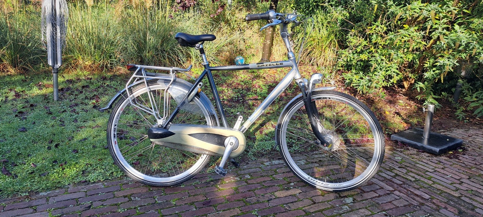 Gazelle Chamonix herenfiets 57cm 8 versnellingen, Ophalen, Gebruikt, Versnellingen, 57 tot 61 cm