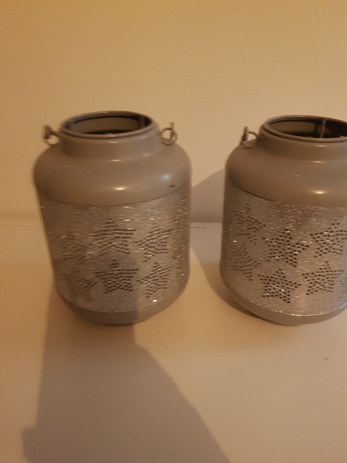 2x waxinelicht houder, Ophalen of Verzenden, Gebruikt, Waxinelichthouder
