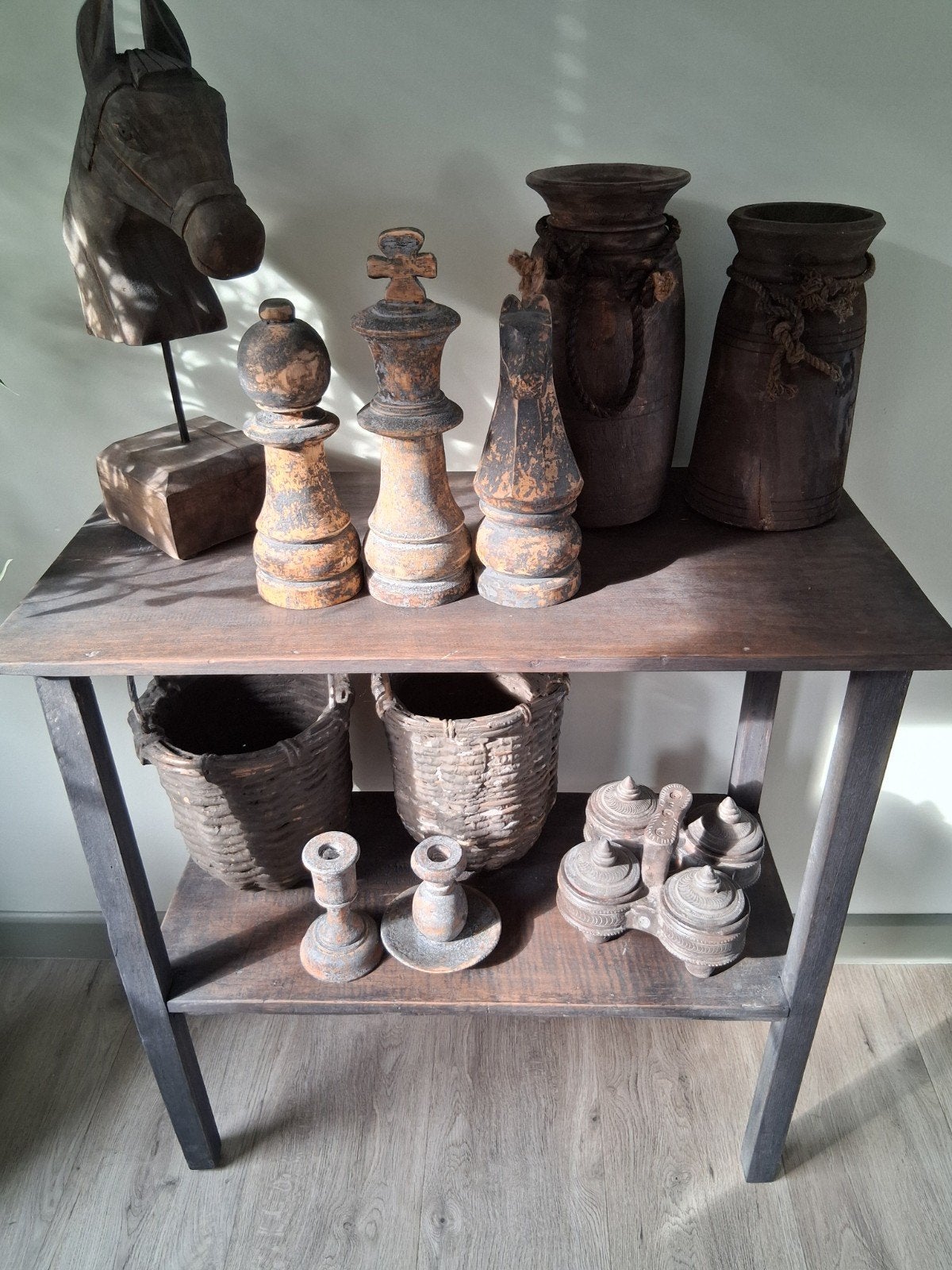 Woonaccessoires stoer en sober interieur, 50 tot 100 cm, Ophalen of Verzenden, Zo goed als nieuw, 25 tot 50 cm