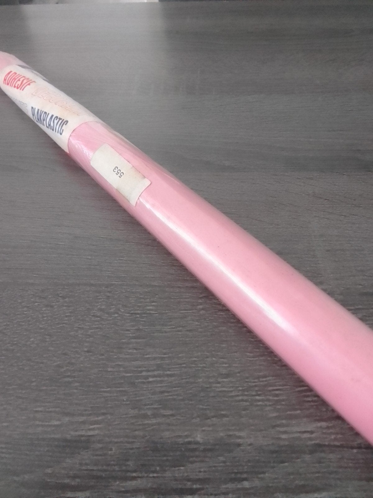 Zelfklevend plakplastic roze - Rol 553, Ophalen, Zelfklevend of Muursticker, Roze