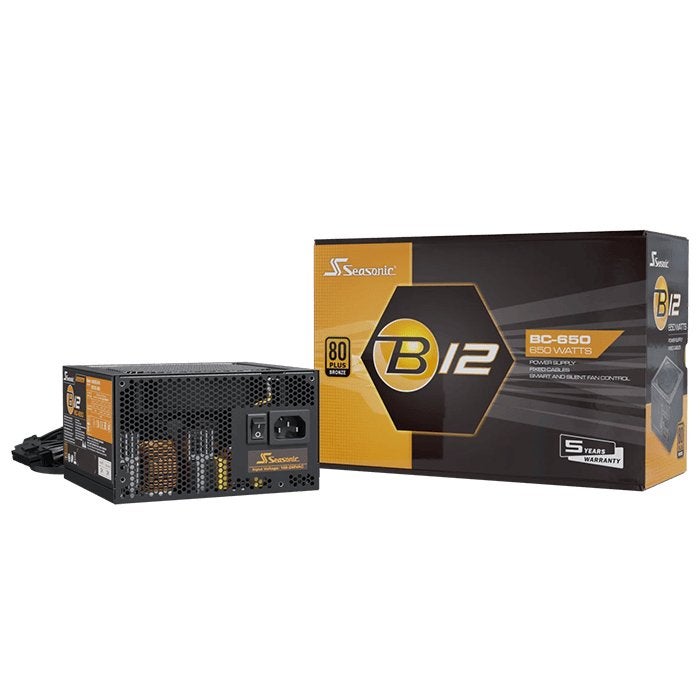 Seasonic B12 BC-650 Power Supply 650 Watts | Voeding, Ophalen, Zo goed als nieuw