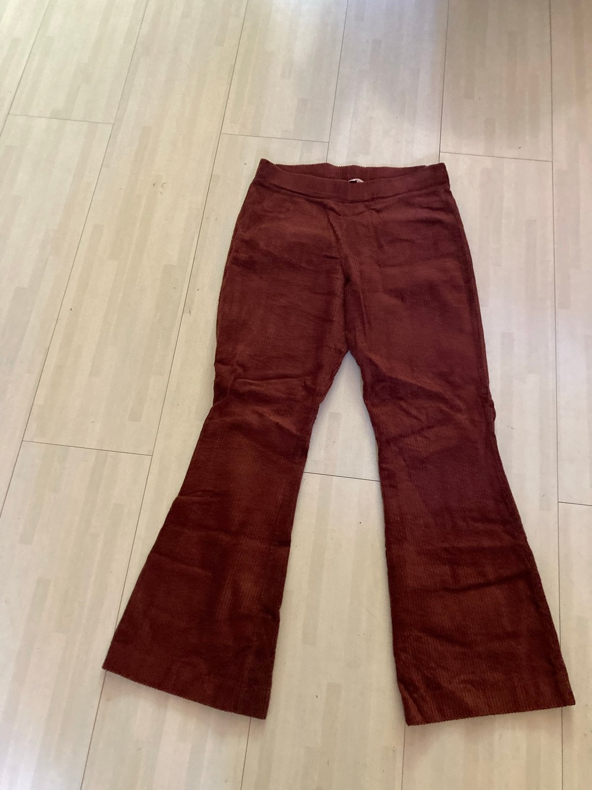 Studio Anneloes rib flared, Bruin, Maat 46/48 (XL) of groter, Ophalen of Verzenden, Lang