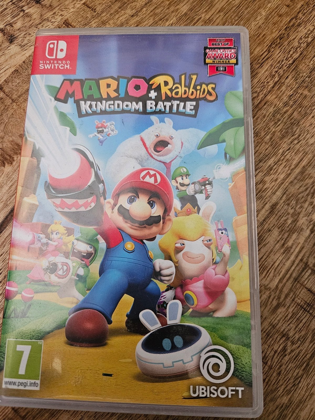 Mario + Rabbids Kingdom Battle Nintendo Switch, 1 speler, Eén computer, Ophalen of Verzenden, Zo goed als nieuw