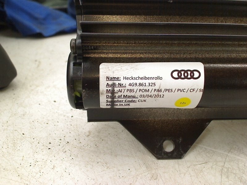 Rolgordijn Achter Audi A6 Avant (C7) (2014-10/..) 4G9861325, Auto-onderdelen, Gebruikt, Auto-Union-Straße  1, Ingolstadt 85057, , Duitsland