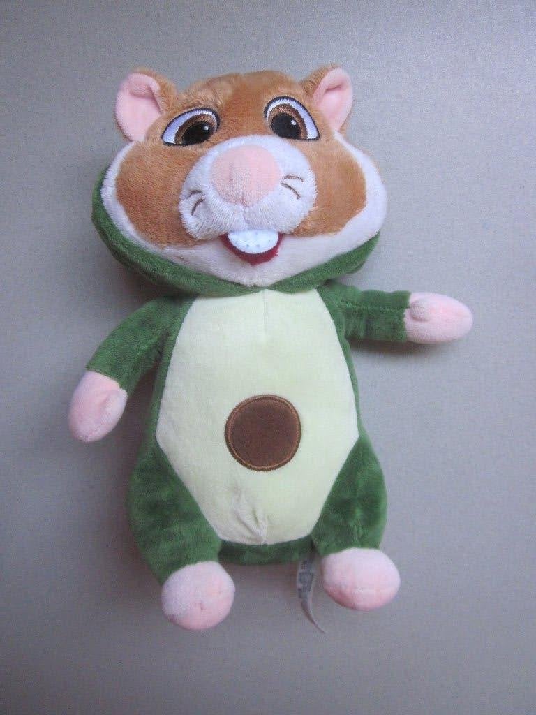 Albert Heijn pluche hamster knuffel klein model avocado, Hamster, Nieuw, Middelgroot (20 tot 80 cm), Meerkleurig